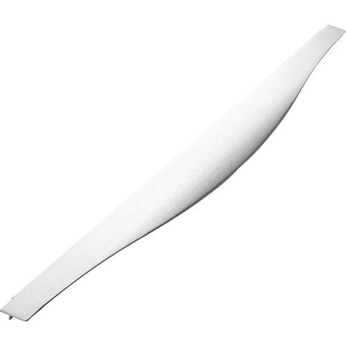 12x Handles, 596mm OAL, Inox Look, 2x240mm centres Carousel 1