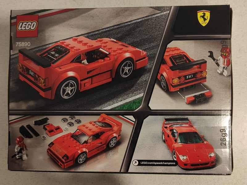 **Brand New** LEGO Speed 75890: Ferrari F40 Competizione Carousel 2