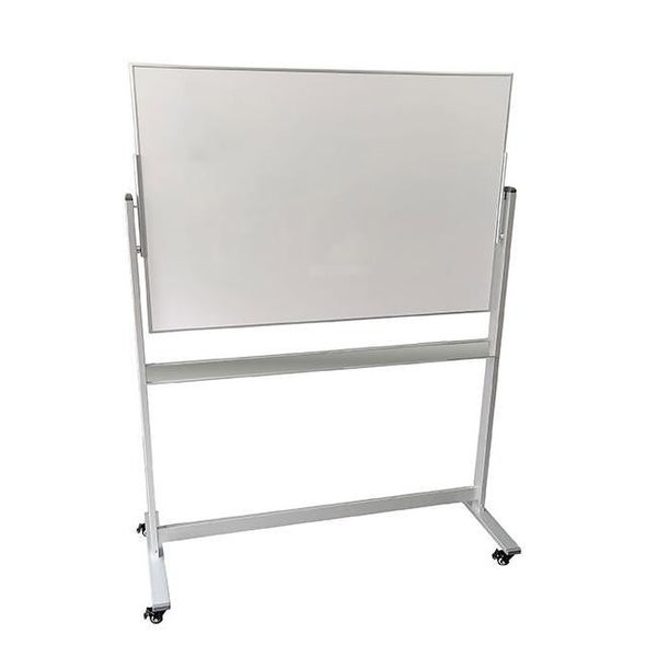 Quartet penrite slimline magnetic whiteboard premium mobile 1500 x 900mm Carousel 1