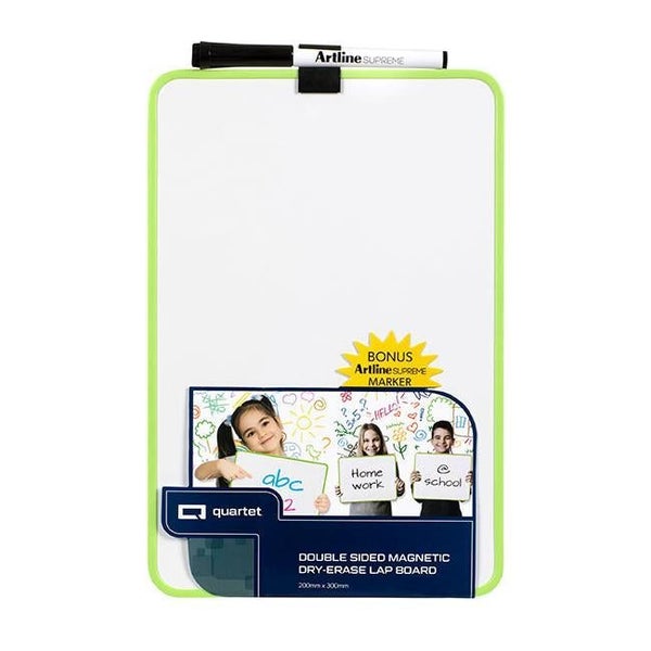 Quartet lap board 2-sided 200 x 300mm w/ artline Carousel 1