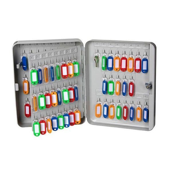 Esselte key cabinets grey 93 keys Carousel 1
