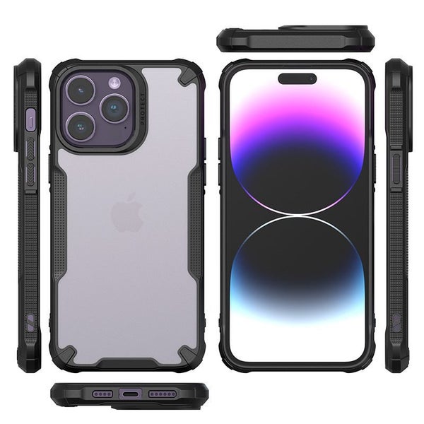 iPhone 14 Shockproof Frosted Handle Protective Phone Case Carousel 4