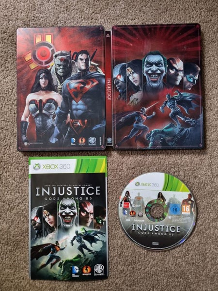 Injustice God's Among Us - Steelbook - Xbox 360 Carousel 1