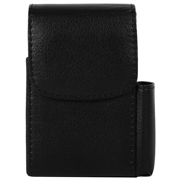 Cigarette Case PU Leather Smoke tabacum Pouch Lighter Holder Storage Box Carousel 2
