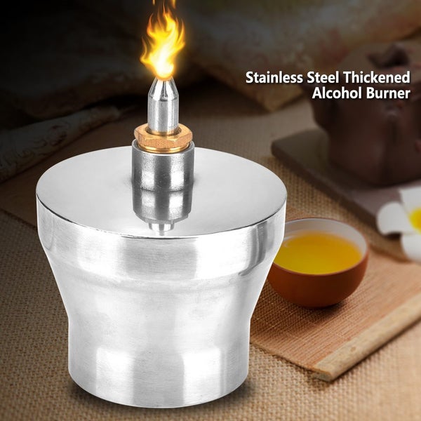 450ml Stainless Steel Thickened Alcohol Burner Carousel 1