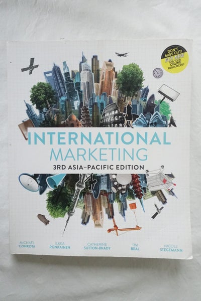 International Marketing: Asia Pacific Edition 3rd Edition (SKU BK19) Carousel 1