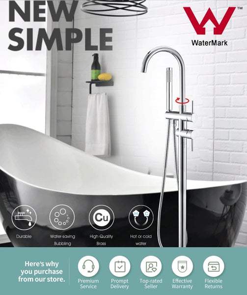 Freestanding Bath Mixer Tap Carousel 2