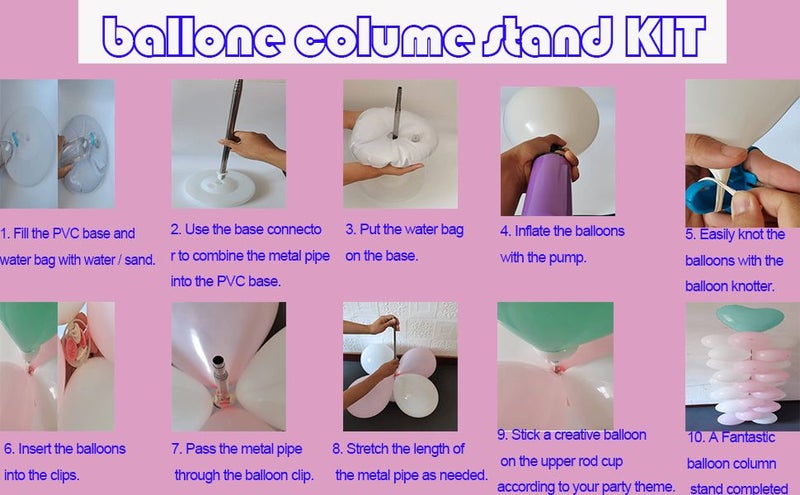 Balloon Stand Kit Sale NZ Stock Deal Clearance Carousel 6
