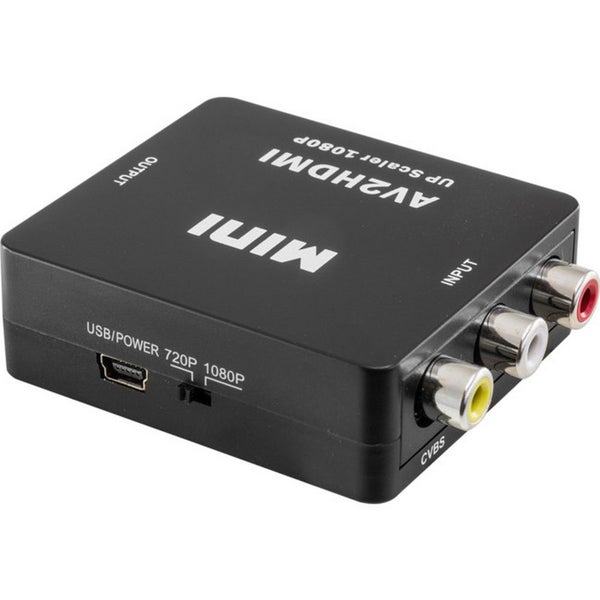 Composite To HDMI Converter Passive 1080p Upscaler Carousel 1