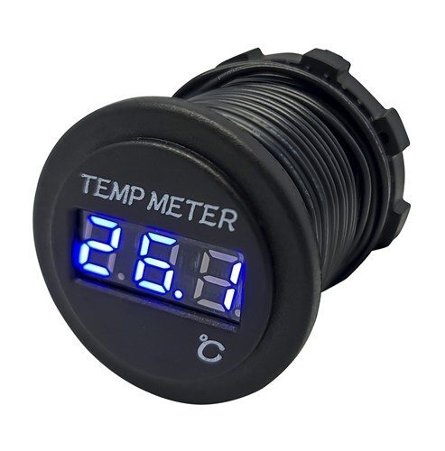 Blue LED DisplayThermometer 3mtr External Sensor Carousel 1