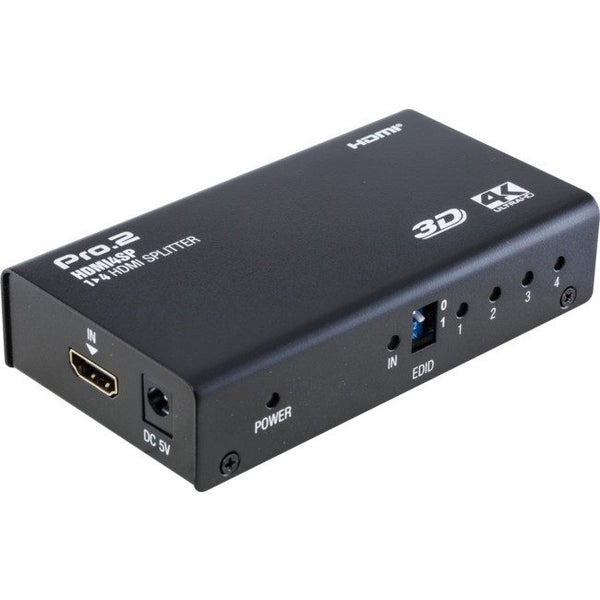 4 Way HDMI Splitter 1 In 4 Out 3D 4K2K Compatible Carousel 1