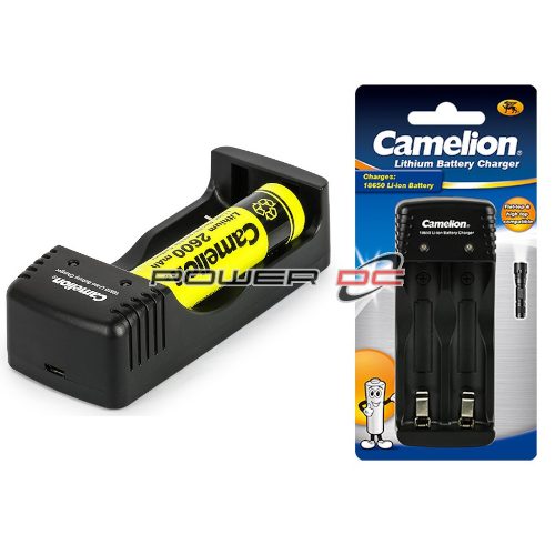 USB Charger For 18650 Battery LI-ION Only Camelion Carousel 1