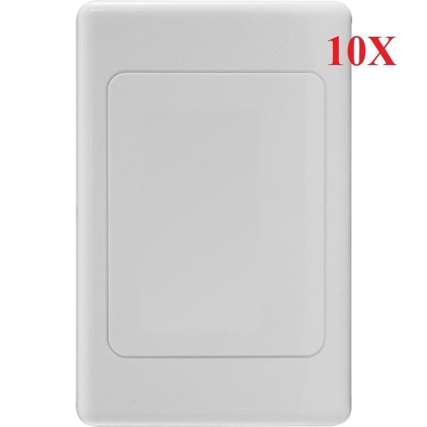 10X Blank Wall Plate Cover PlateSuits Clipsal 2000 Carousel 1