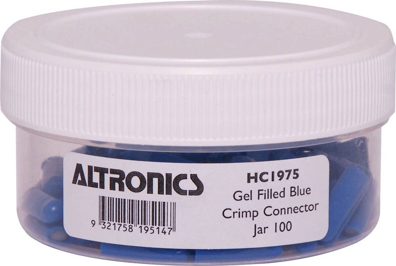 1.27mm Blue Beanie Crimp Jar 100 Carousel 1