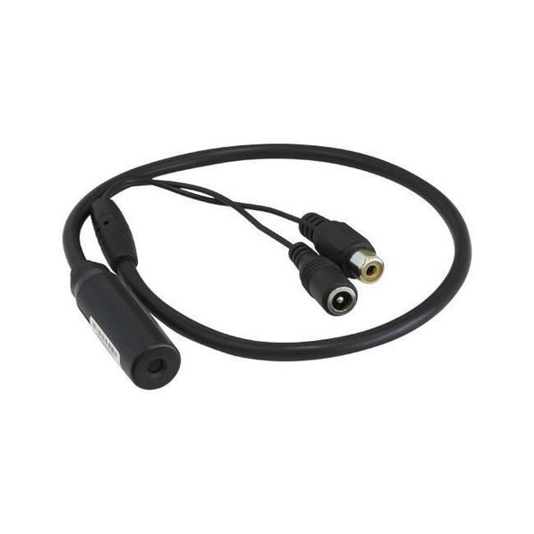 CCTV Security Audio Pick Up Add on Microphone for Camera power Audio Cable Carousel 1
