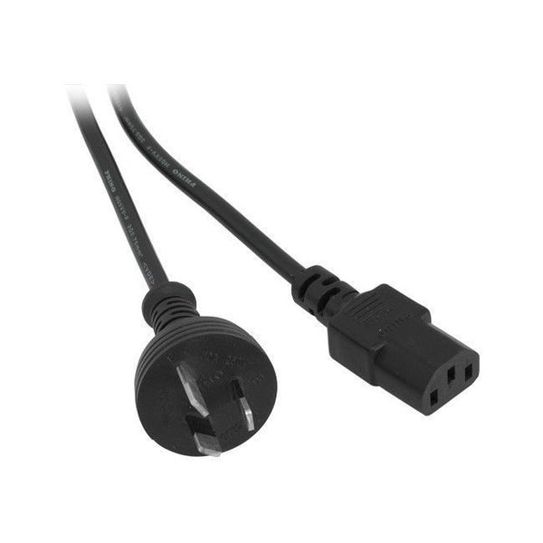 2M BLACK IEC POWER LEAD IEC-C13 APPLIANCE CORD Carousel 1