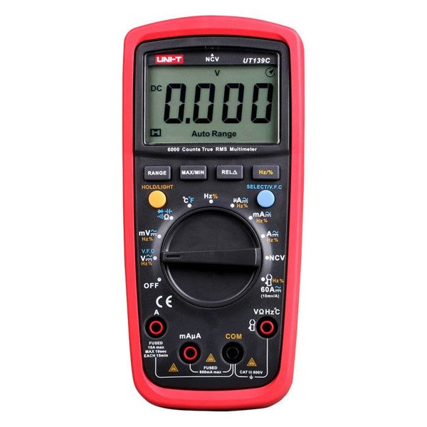 True RMS Digital Multimeter Over Load Protection Carousel 1