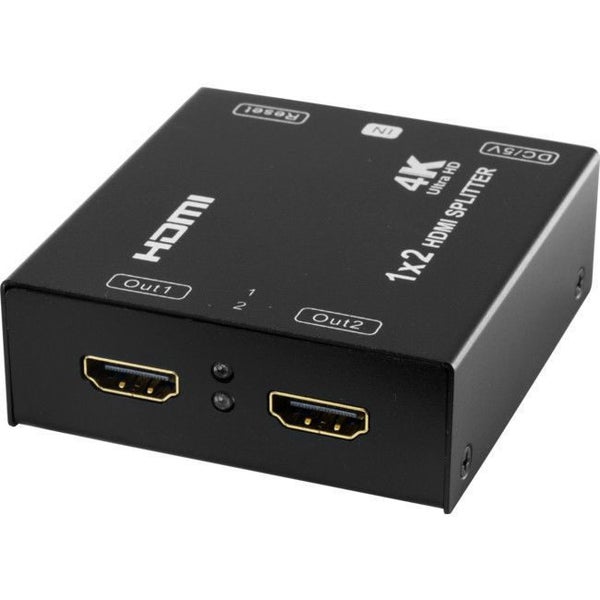 2 Way HDMI Splitter 1 In 2 Out 3D 4K2K Compatible Carousel 1