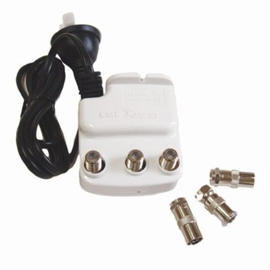 Kingray 2way F Splitter Amplifier Signal Booster Carousel 1