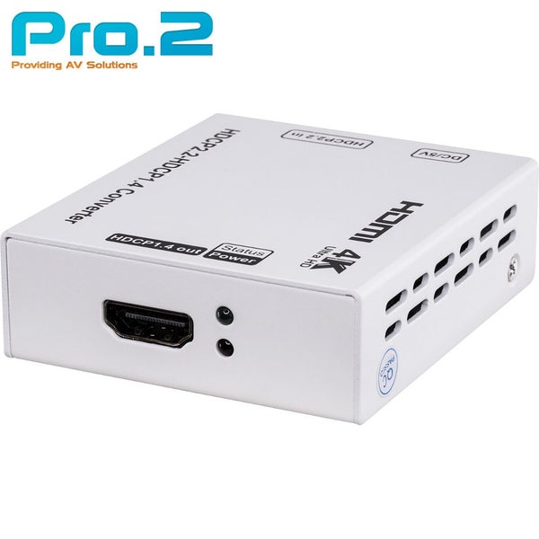 Pro2 HDCP2.2 To HDCP1.4 Converter White Carousel 2
