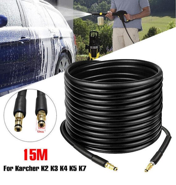 15M Water Blaster High Pressure Washer Extension Hose Pipe for Karcher 2027603 Carousel 1