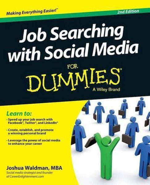Job Searching With Social Media For Dummies by Joshua Waldman - Paperback Carousel 1