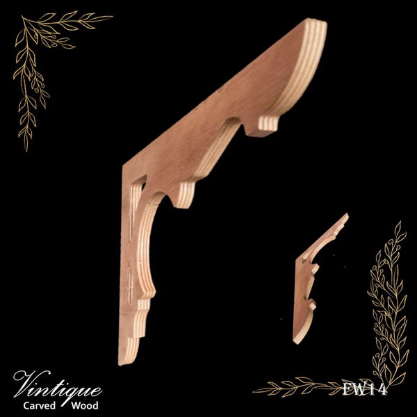 Carved wooden Lace Fretwork Corner -Thorndon (FW14) 383mm x 295mm Carousel 2