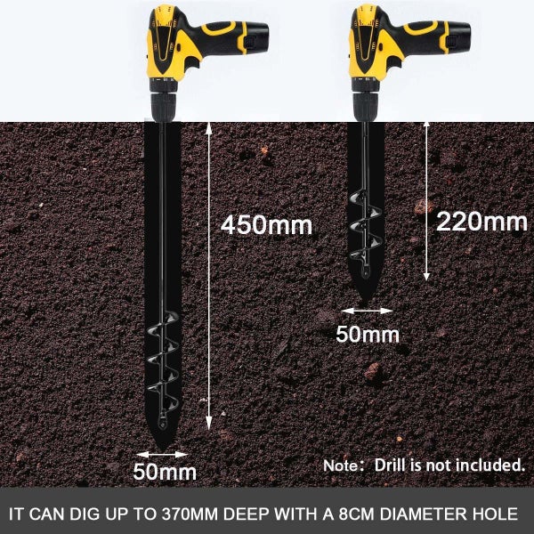 New Garden Auger Post Hole Digger Afterpay Carousel 4