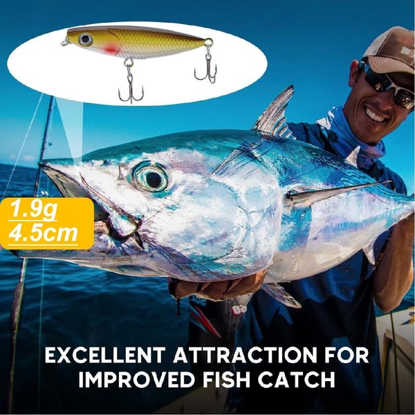 Brand New Topwater Popper Crank Bait Jig Fishing Lure Surface *Sale NOW* Carousel 2