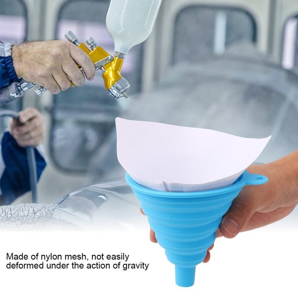 101Pcs Paint Filter Paper Fine Strainers Nylon Carousel 1