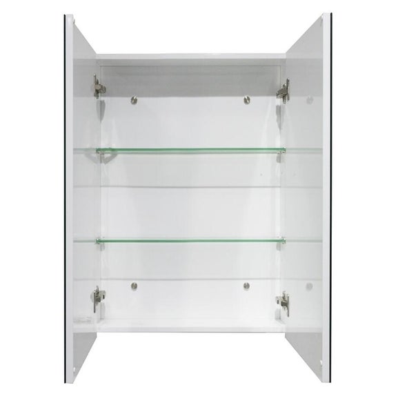 *Brand New* Mirror cabinet Shaving 600MM in white Carousel 2