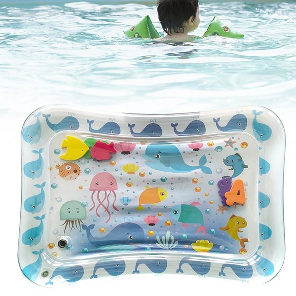 Inflatable Baby Ice Pad Prone Pat Water Cushion Marine Life Mat 50*70cm Type H Carousel 1