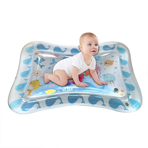 Inflatable Baby Ice Pad Prone Pat Water Cushion Marine Life Mat 50*70cm Type H Carousel 3