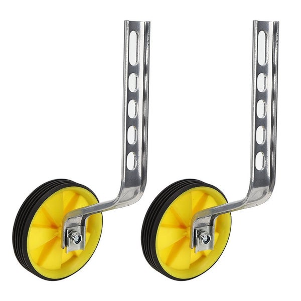 Kid Bicycle Side Training Wheel Yellow Carousel 3