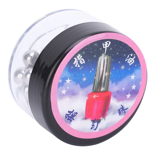 Stainless Steel Balls Nail Polish Shaker Beads Carousel 2