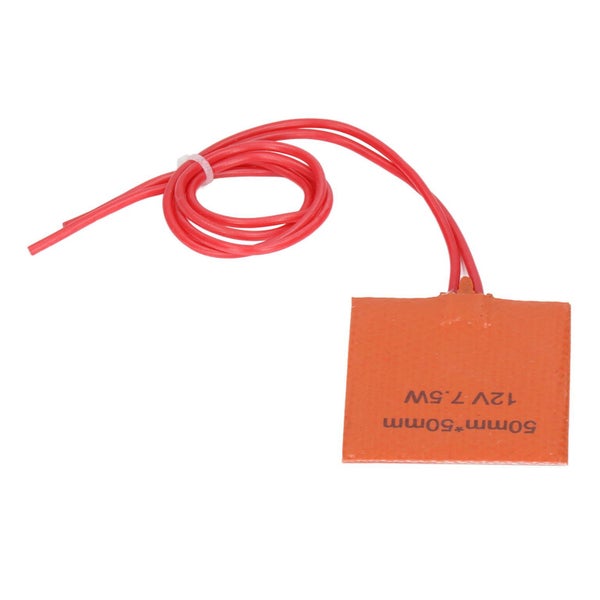 4Pcs Heat Mat Silicone Heater Pad Warmer 12V 7.5W 120 to 150°C 50x50mm Carousel 2