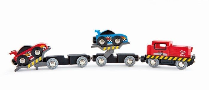 Hape Race Car Transporter Carousel 3
