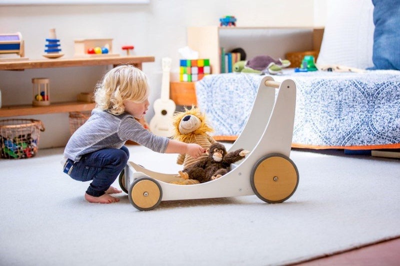 Kinderfeets Cargo Walker- White Carousel 3