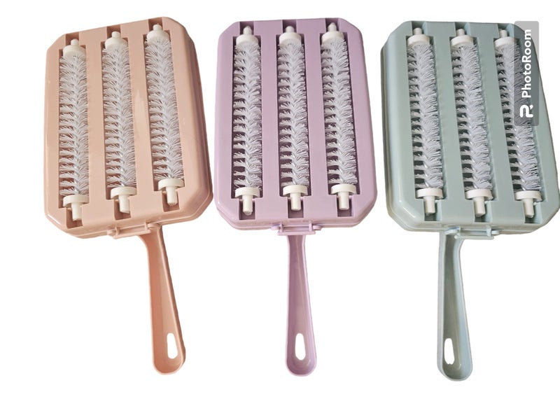 Carpet brush with triple rollers-Random color Carousel 2