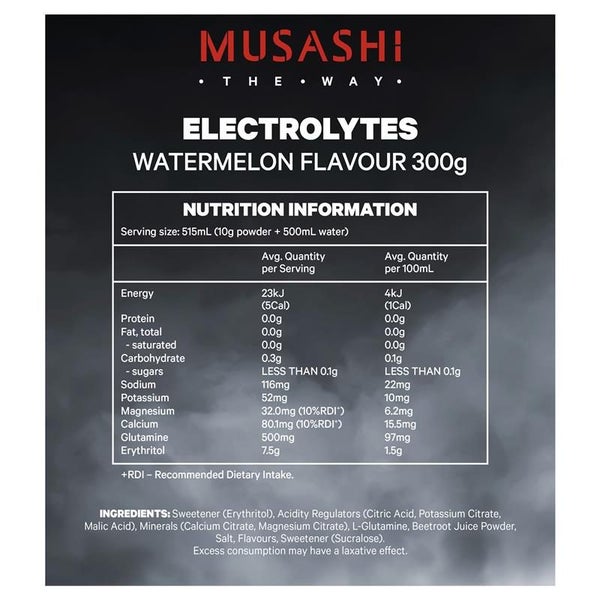 Musashi Electrolytes Watermelon 300g Carousel 2