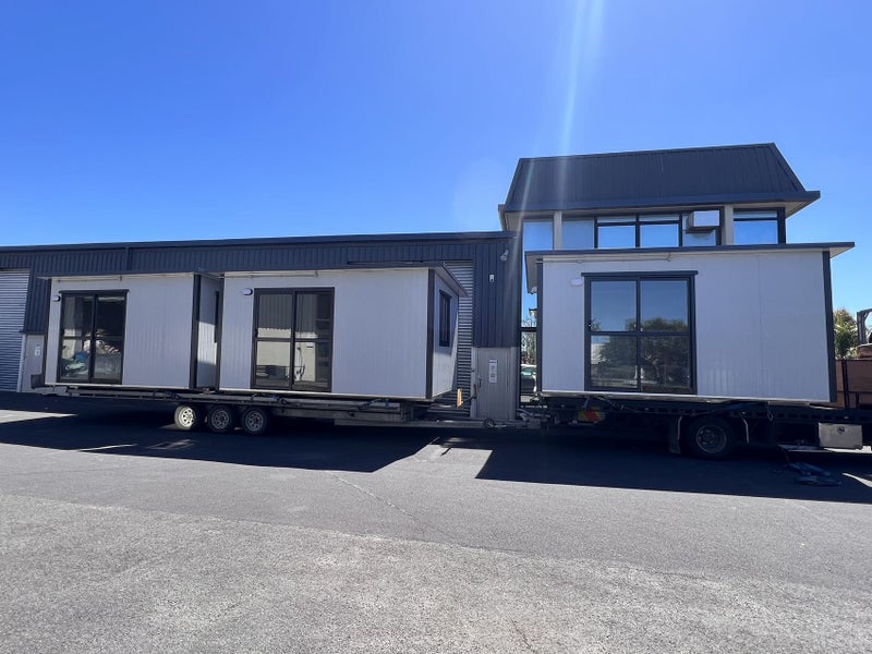 4.1x2.4m assembled cabin sleepout Carousel 1