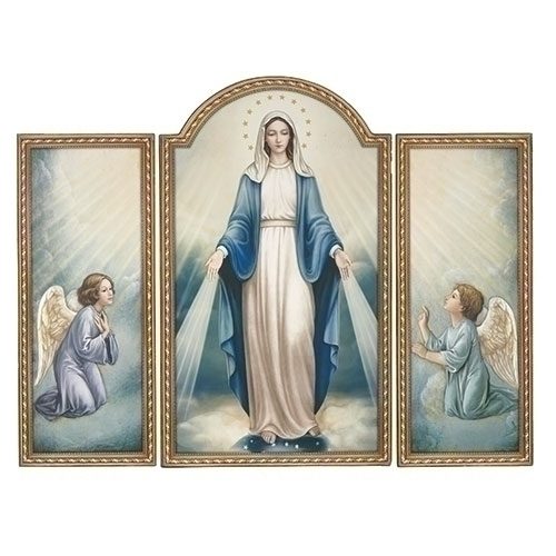 Joseph's Studio Panels & Plaques - Our Lady of Grace Triptych Carousel 1