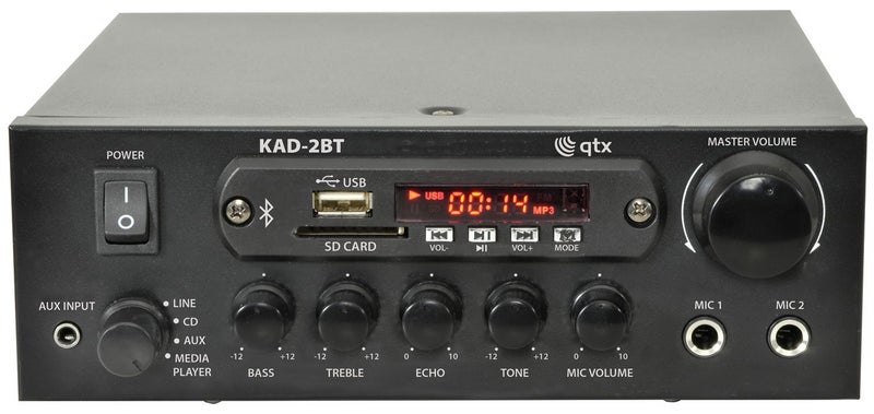 Digital Stereo Amplifier with Bluetooth 2x 25W Carousel 1