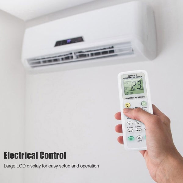 Universal One Click Settings LCD Display Air Conditioner Remote Control Carousel 3