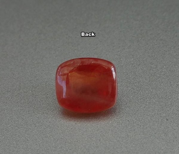 1.78CT SPLENDID CUSHION CAB NATURAL HOT ORANGE SAPPHIRE Carousel 4