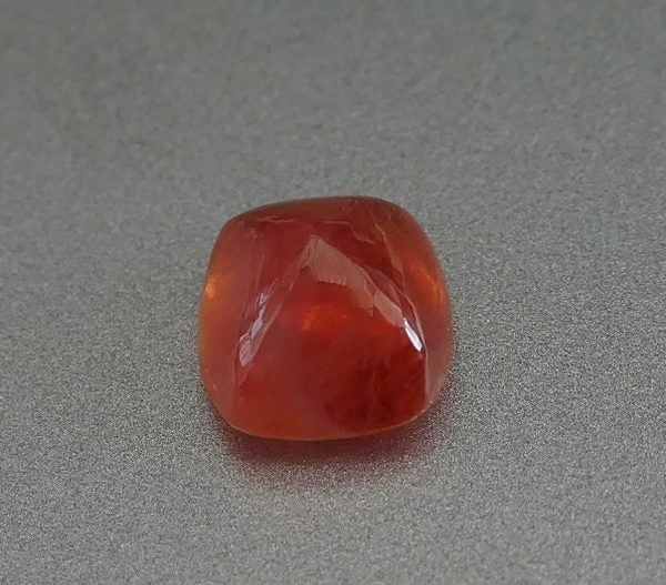 1.78CT SPLENDID CUSHION CAB NATURAL HOT ORANGE SAPPHIRE Carousel 2