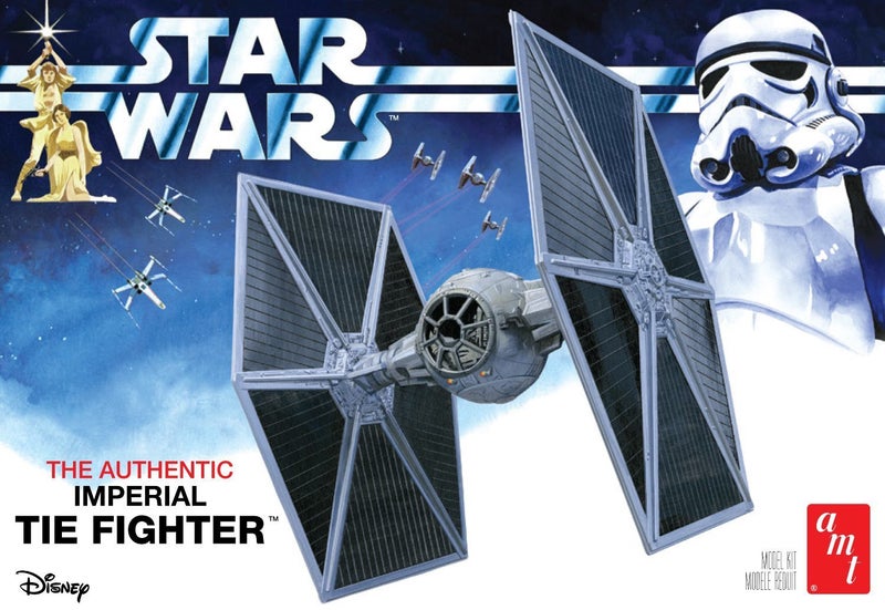 AMT: Star Wars - A New Hope Tie Fighter (1 / 48) Carousel 1