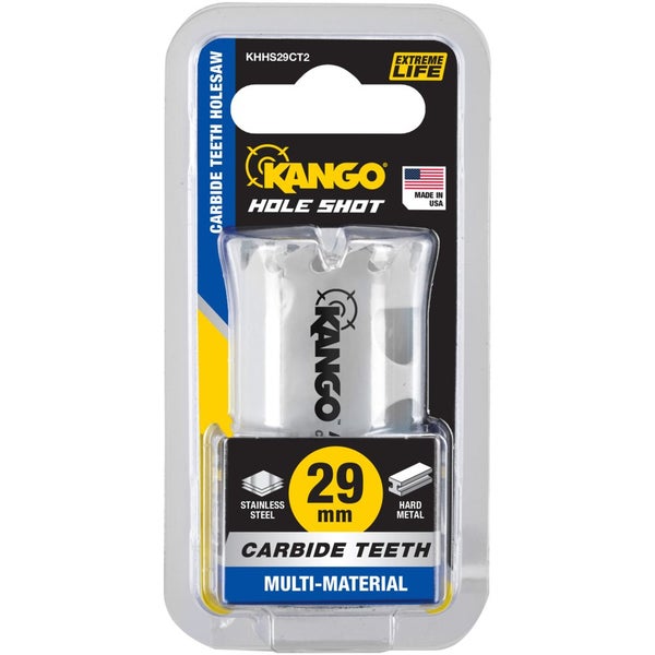 Kango 29mm Hole Shot Carbide Teeth Hole Saw Carousel 1