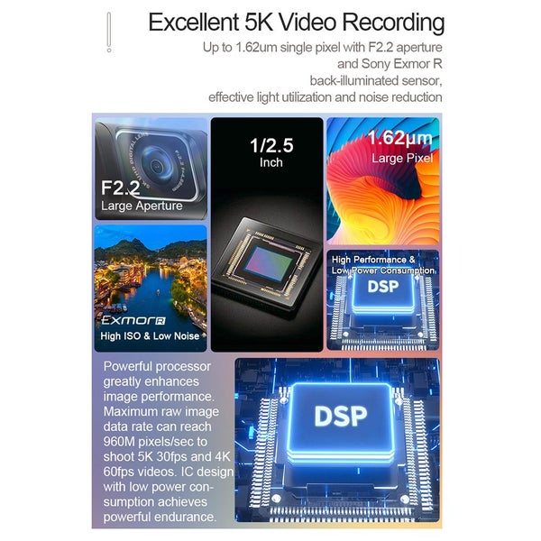 New Gen. Video Cam 5K 30FPS - 4K 60FPS Carousel 17