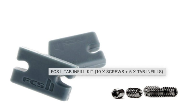 FCS II Tab Infill Kit (10 x screws + 5 x Tab Infills) Carousel 1